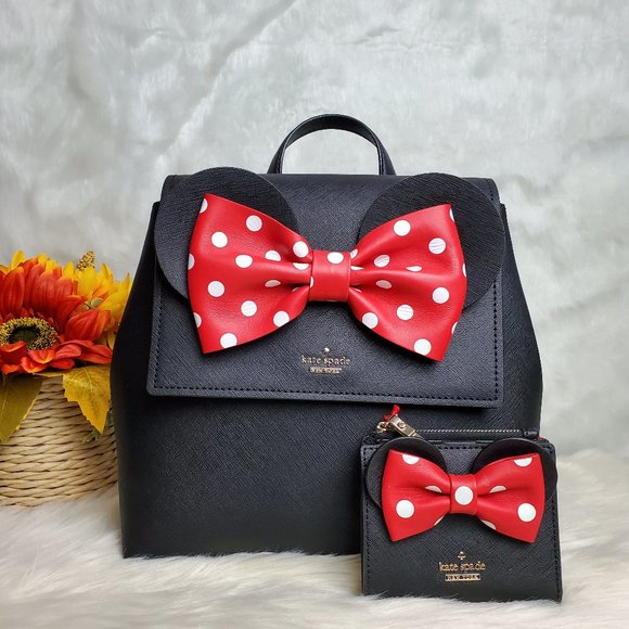 kate spade Handbags - kate spade x minnie mouse backpack wallet combo